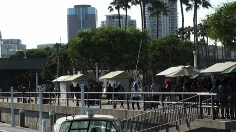 Boardwalk Time Lapse Stock Footage 7760980