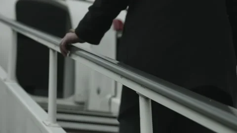 Boaring Airplane Video stock 146490891