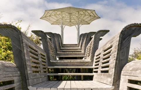 Boarwalk up Stock Photos