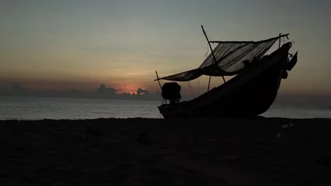 Boat 01 Video stock 306042639