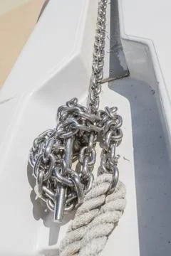 Boat anchor chain Photos