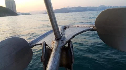 Boat Anchor Stock-Fotos