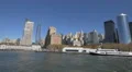 Boat anchored near the Battery Park New York 4k or 4k+ Resolution