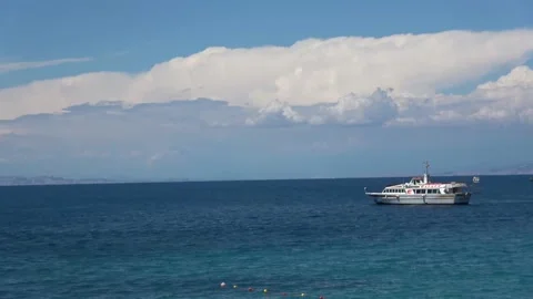 Boat and Cloud Stock Footage 149896325