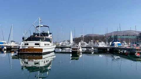 Boat and the dock Stock Footage 135199153