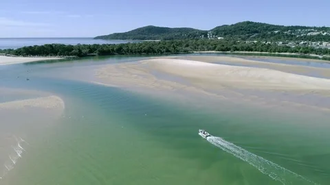 Boat and a river Stock Footage 291227225