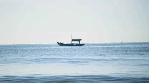 Boat and sea Stock Footage 140340741