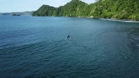 Boat and Sea Stock Footage 267923027