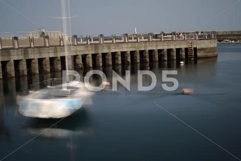 Boat In Atami Stock Photos