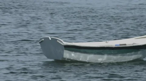 Boat in the bay 스톡 동영상 65705184