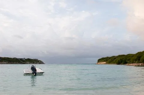 Boat on beach Stock Photos