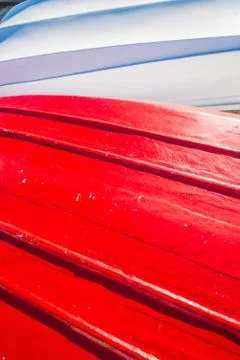 Boat on the beach Stock Photos