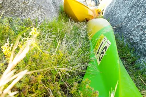 Boat on the beach Stock Photos