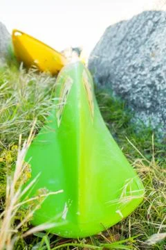 Boat on the beach Stock Photos