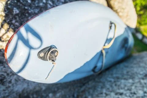 Boat on the beach Stock Photos