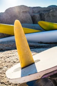 Boat on the beach Stock Photos