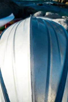 Boat on the beach Stock Photos