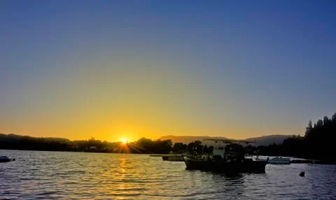 Boat on the beach Stock Photos