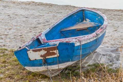 Boat on the beach Stock-Fotos