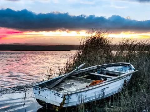 Boat blacksea Stock Photos