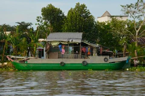 Boat in Can Tho Stock Photos