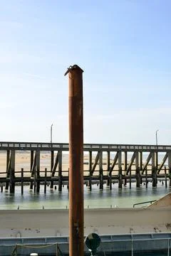 Boat chimney Foto stock