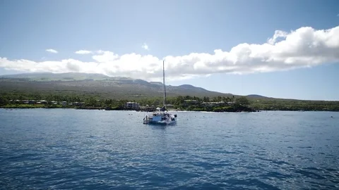 Boat on the coast 75 Stock Footage 155495076