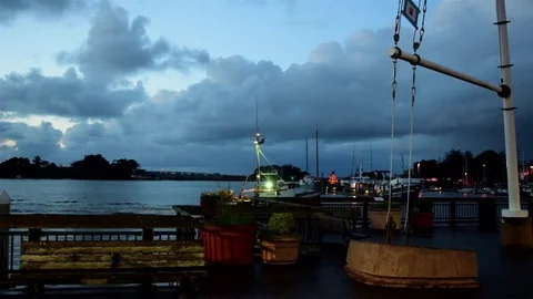 Boat Coming Home Video stock 75008844
