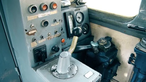 Boat control board Vídeo Stock 93552482