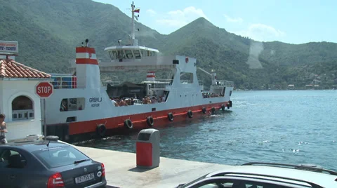 Boat in Croatia Stock Footage 31957523