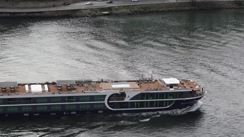 Boat cruise on Douro River Stock Footage 293739465