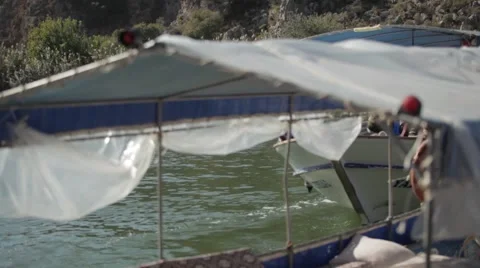 Boat Dalyan Stock Footage 48391441