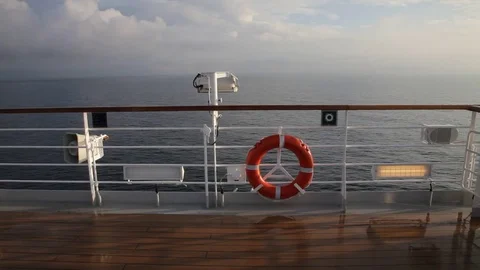 Boat deck Stock Footage 81081984