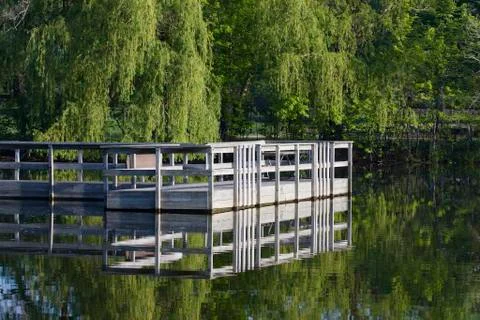 Boat dock Stock Photos