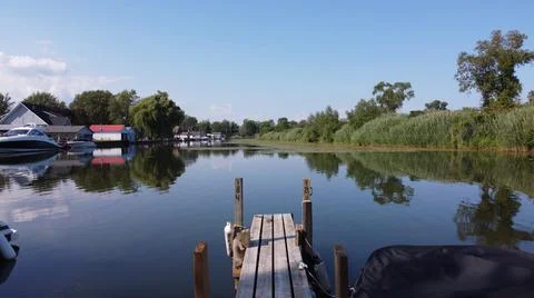 Boat dock Stock Photos