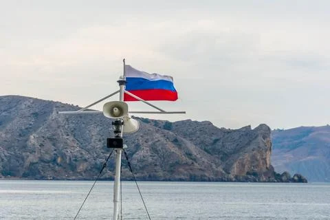 Boat on the dock Foto stock