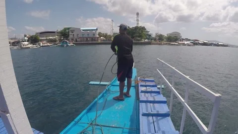Boat Dock at the Port 스톡 동영상 142187299