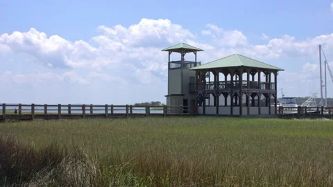 Boat Dock Time-Lapse 库存影片 203970535