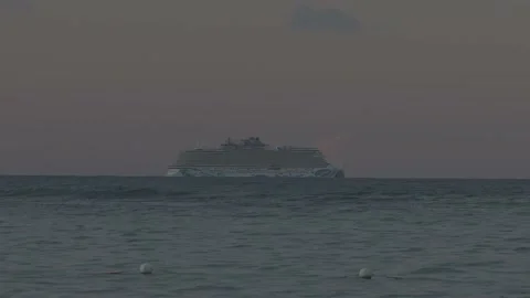 Boat During Sunset #1 库存影片 232833807