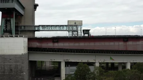 Boat Elevator Stock Footage 138598049