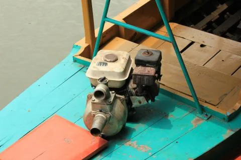Boat engine Stock Photos