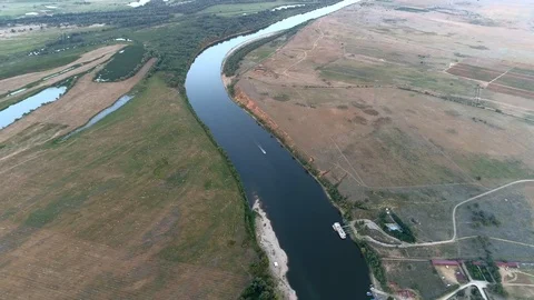 The boat is floating Stock Footage 97583191