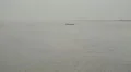 Boat floating on the Indian Ocean in Sri Lanka HD Footage