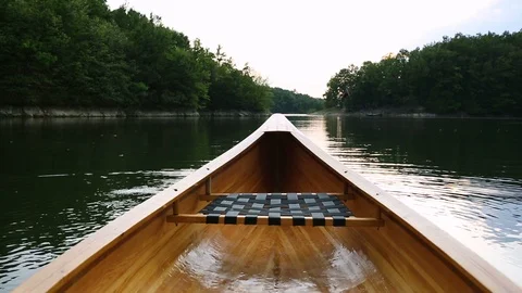 Boat floating on the water Stock Footage 116087030