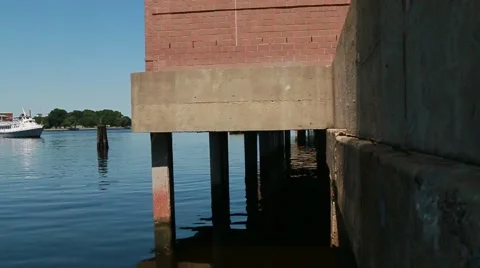 A Boat Floats Into Frame 動画素材 57237802