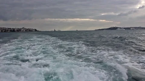 On the Boat Stock Footage 48258085