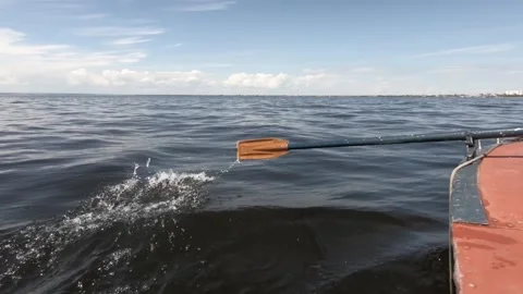 A boat Stock Footage 138264949