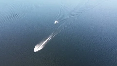 A boat 스톡 동영상 232510923