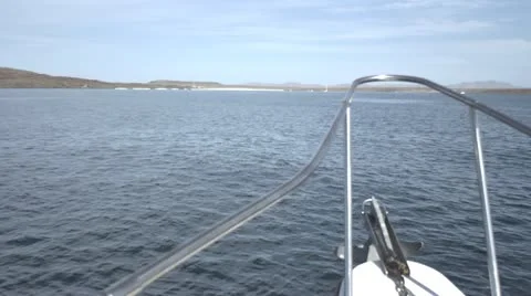 Boat front island 01 스톡 동영상 22110888