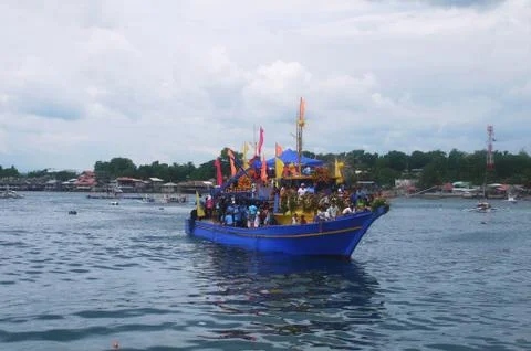 The boat of fun Stock Photos